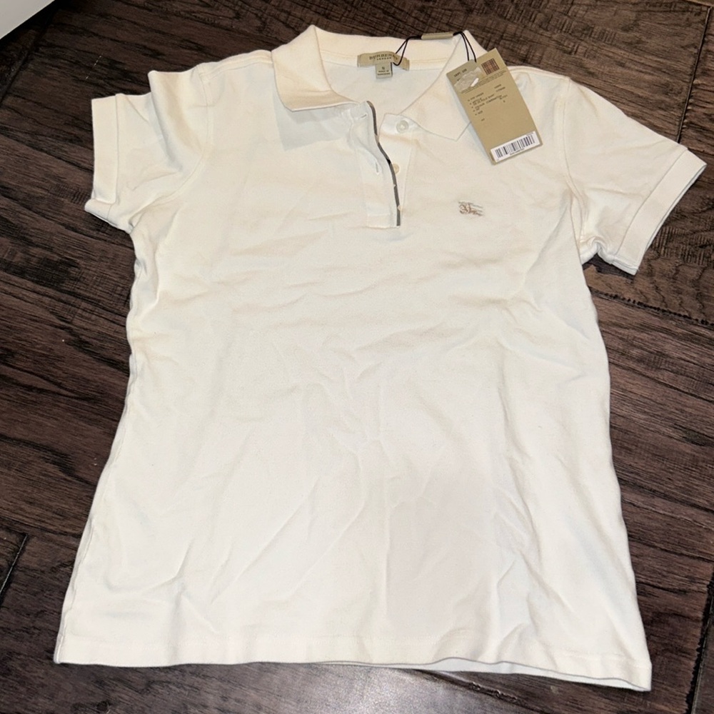 Brand New with Tags Burberry London Polo/ Golf Shirt Sz small